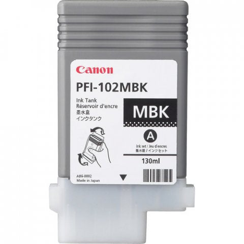 Canon 0894B001 PFI-102MBK Cartus original Canon negru mat pt. seria IPF500, 4960999299761