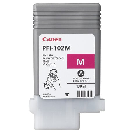 Canon 0897B001 PFI-102M Cartus original Canon magenta pt. seria IPF500, 4960999299792