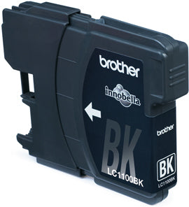 Brother LC1100BKBP2 LC1100BK TWIN PACK Negru set 2 cartuse negre 2x450pag, 5014047561238