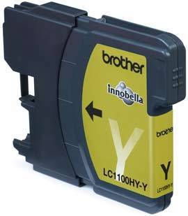 Brother LC1100HYY Cartus High Capacity Yellow pt. MFC6, 4977766659901