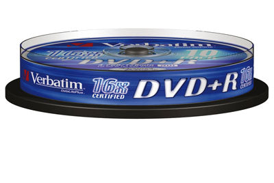 Verbatim 43498 Set 10 buc, DVD+R, 16x, 4.7GB, 120min, matt silver, 02394243498 023942434986