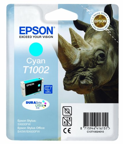 Epson C13T10024010 Cartus cerneala Cyan pentru Office B40W, 8715946416151