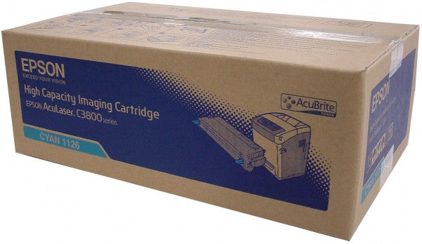 Epson C13S051126 Cartus toner Cyan High Capacity 9K, 01034385809