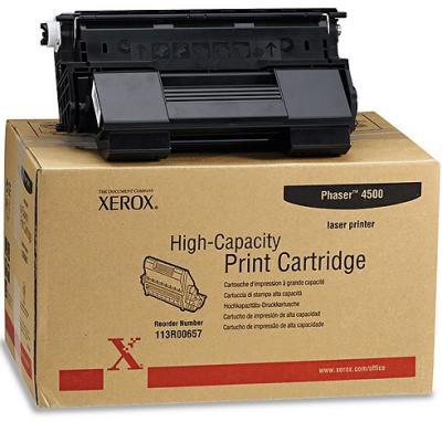 Xerox 113R00657 Cartus toner negru ORIGINAL High Capacity, 18.000 pag la 5% acoperire, 09520577056