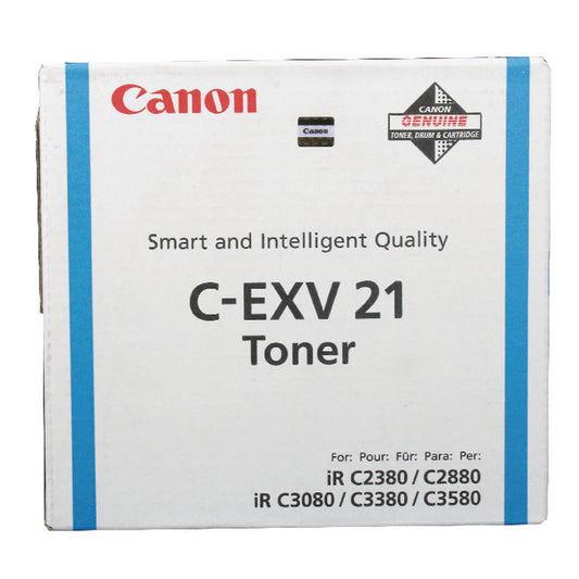 Canon 0453B002 C-EXV21C Toner cyan original pentru copiator Canon iRC 2380, 4960999402796