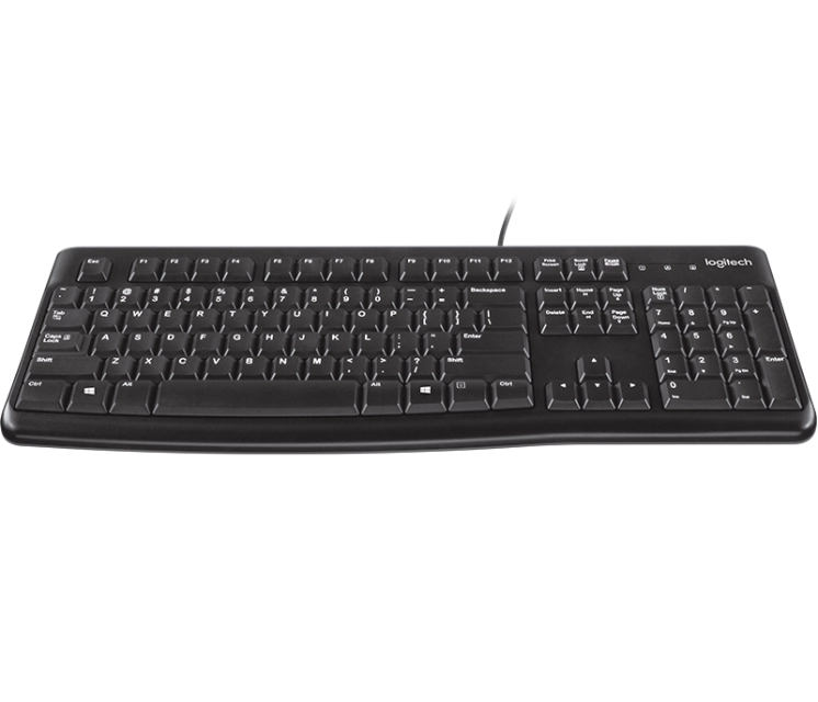 Logitech 920-002563 MK120 Wired Desktop, Tastatura + Mouse cu fir, US Layout, USB, 5099206020672