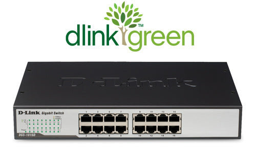D-LINK DGS-1016D DGS-1016D Desktop Switch 16-Port 10/100/1000T