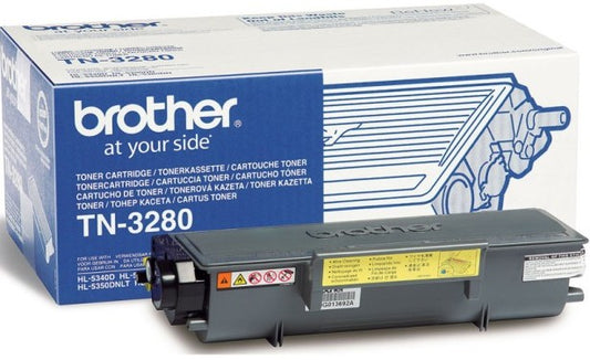 Brother TN3280 TN-3280 Toner original negru pt. Brother HL-5340, HL-5350, 4977766665988