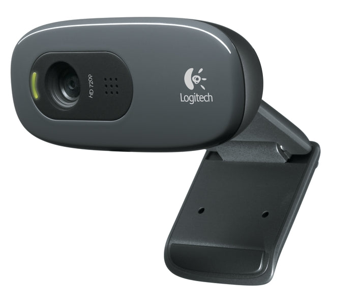 Logitech 960-001063 C270 HD WebCam, 3MP Sensor, HD 720p, USB, 5099206023819 5099206064201