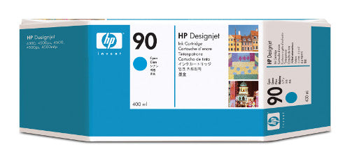 HP C5061A Cartus inkjet No.90 cyan, 400ml, 829160222622