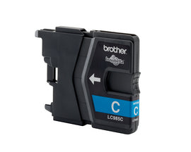 Brother LC985C Cartus cyan original pentru DCP-J125 / DCP-J315W/ DCP, 4977766675420