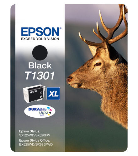 Epson C13T13014012 T13014010 Cartus ink NEGRU original XL pt Epson BX525WD/BX625FW/ 25.4 ml, 8715946624785