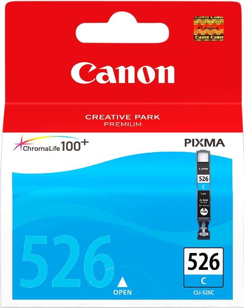 Canon 4541B001 CLI-526C Cartus cerneala cyan original , pt. Canon PIXMA IP4850, MG5150, 4960999670034