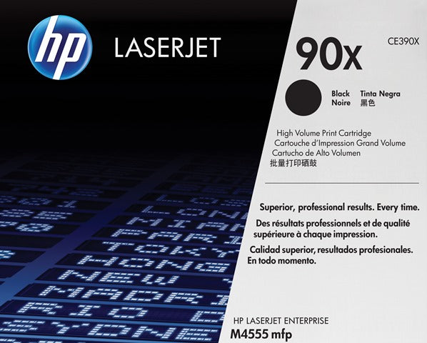 HP CE390X Cartus toner No.90X negru, 24k, 884962517765