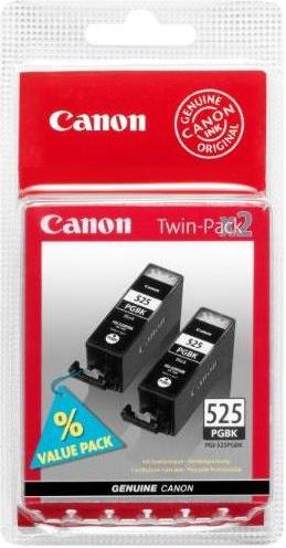 Canon 4529B010 PGI-525Bk Twin Pack (set 2 cartuse negre pe baza de pigment), 8714574554464