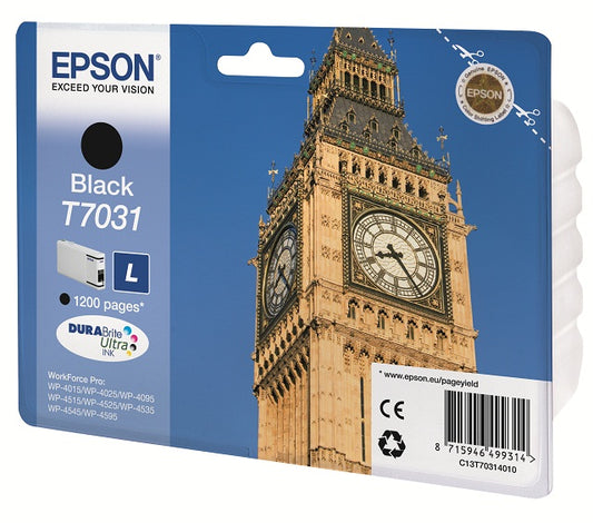 Epson C13T70314010 Cartus orig Black pt WP 4000/4500 L 1200 pag, 8715946499314