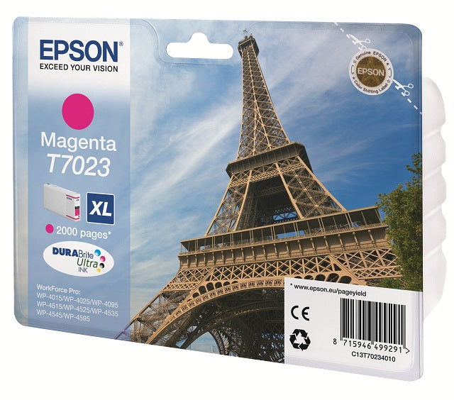 Epson C13T70234010 Cartus orig Magenta pt WP 4000/4500 XL 2000pg, 8715946499291