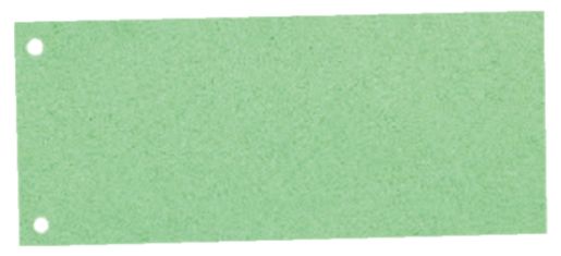 Office 14216 Separatoare carton VERDE 100x240mm, set 100 buc