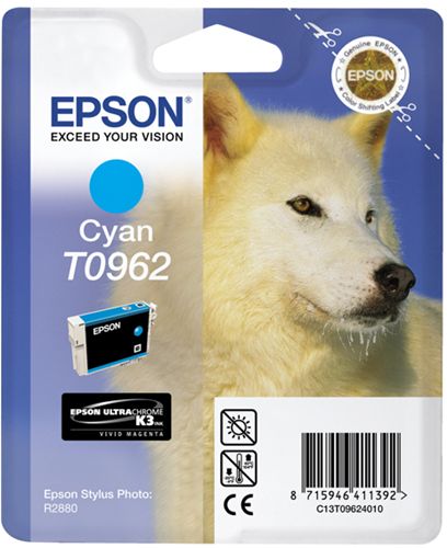 Epson C13T09624010 Cartus original Cyan pt. Stylus Photo R2880, 8715946411392