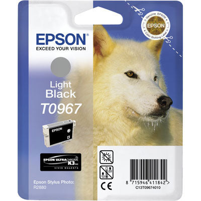 Epson C13T09674010 Cartus original Light Black pt. Stylus Photo R2880, 8715946411842