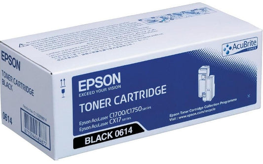 Epson C13S050614 Cartus toner negru original pt Epson C1700, CX17, 2000 pag, 8715946484877