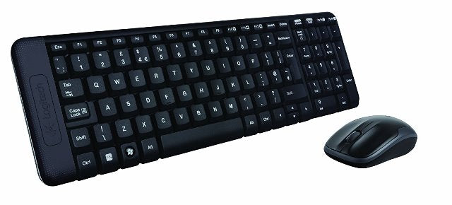 Logitech 920-003168 MK220 Wireless Desktop, Tastatura + Mouse wireless, USB, US Layout, 5099206029910 5099206029859