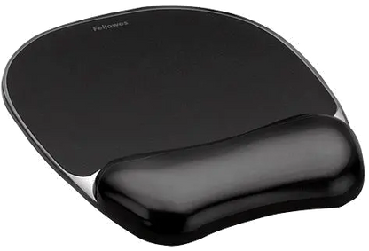 Fellowes 9112101 Crystal gel mouse pad NEGRU dimensiuni 202 x 230 x 32 mm, 043859527175 50043859527170