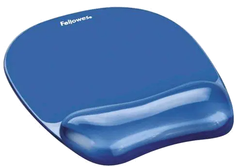 Fellowes 9114120 Crystal gel mouse pad ALBASTRU dimensiuni 202 x 230 x 32 mm, 077511911415 50077511911410