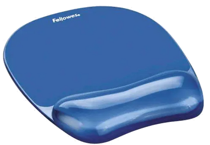 Fellowes 9114120 Crystal gel mouse pad ALBASTRU dimensiuni 202 x 230 x 32 mm, 077511911415 50077511911410