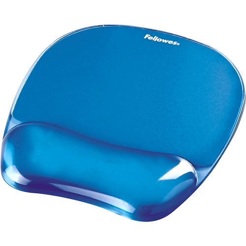 Fellowes 9114120 Crystal gel mouse pad ALBASTRU dimensiuni 202 x 230 x 32 mm, 077511911415 50077511911410