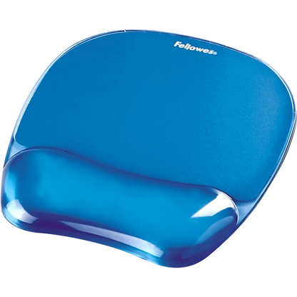 Fellowes 9114120 Crystal gel mouse pad ALBASTRU dimensiuni 202 x 230 x 32 mm, 077511911415 50077511911410