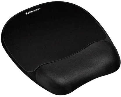 Fellowes 9176501 Memory foam mouse pad NEGRU, pentru mouse optic, 043859503353