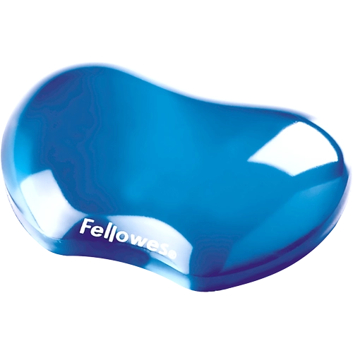 Fellowes 91177-72 Crystal Gel Flex Rest Blue suport incheietura din gel, ergonomic, 077511911774 50077511911779