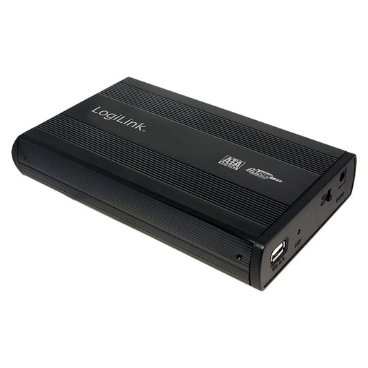 LogiLink UA0041B Rack Extern HDD 2.5'', SATA/USB2.0 Aluminium, black