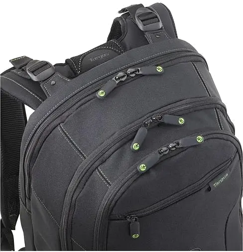 Targus TBB013EU Rucsac EcoSpruce 15.6" Black, 5051794007473