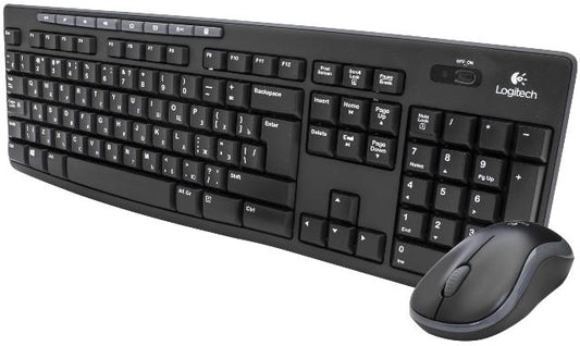 Logitech 920-004508 MK270 Wireless Desktop, Tastatura + Mouse wireless, USB, US layout, 5099206039148