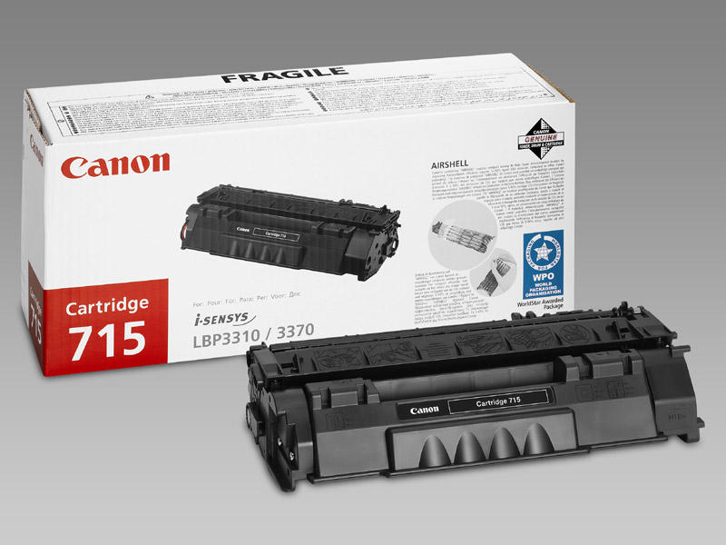 Canon 1975B002 CRG715 Cartus toner original negru pt LBP3310/3370, 3000 pag