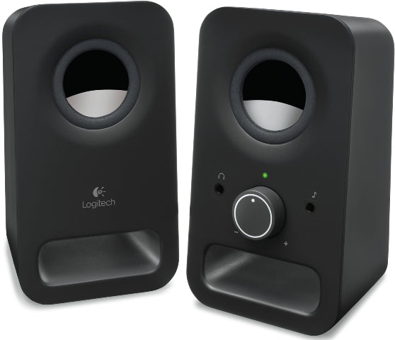 Logitech 980-000814 Z150 2.0 Speaker System, 3W RMS (2x 1.5W), 3.5mm jack, 5099206048782