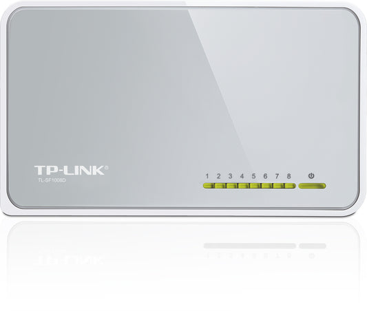 TP-Link TL-SF1008D TL-SF1008D Switch 8 porturi 10/100, Desktop, plastic case, 6935364020071