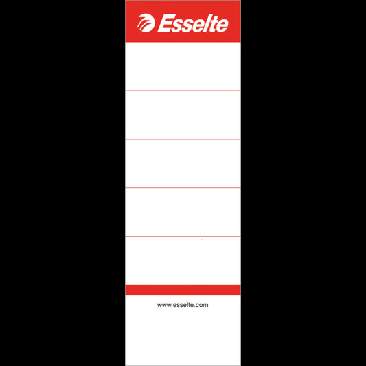 Esselte 810811 Eticheta pentru biblioraft de 50mm : 30x158 mm, set 10, 3249448108016 3249448108115