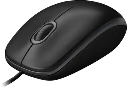 Logitech 910-003357 B100 Mouse optic negru, 3 butoane, USB, 5099206041271 50992060412723