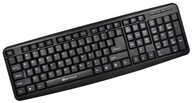 Serioux SRXK-9400USB Tastatura USB, 106 taste, black, 6422921004563