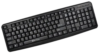 Serioux SRXK-9400USB Tastatura USB, 106 taste, black, 6422921004563