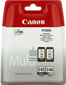 Canon 8287B005 PG-545 + CL-546, Cartus cerneala MULTIPACK, negru + color pt. MG2450/ MG2550, 8714574605517