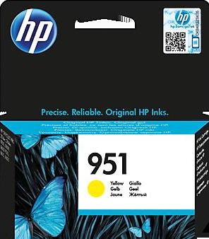 HP CN052AE No. 951 Cartus inkjet yellow ORIGINAL, 700 pagini, 888182554180 888182554197