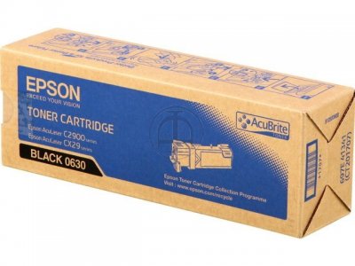 Epson C13S050630 Toner negru original pentru AcuLaser C2900 / CX29, 3.000 pag, 8715946484709