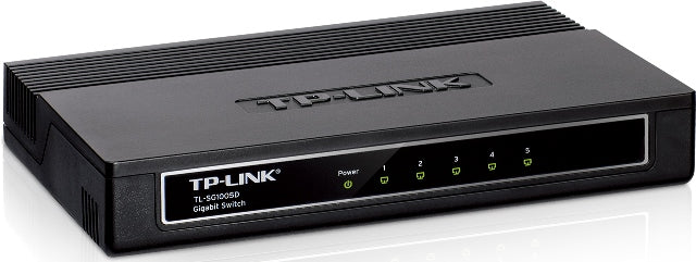 TP-Link TL-SG1005D TL-SG1005D Desktop Switch 5-Port Gigabit RJ45 10/100/1000M, 6935364091798