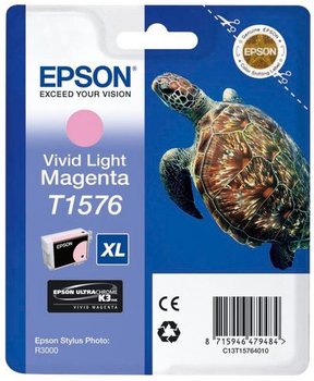 Epson C13T15764010 Cartus original Vivid Light Magenta pentru Stylus Photo R3000, 8715946479484