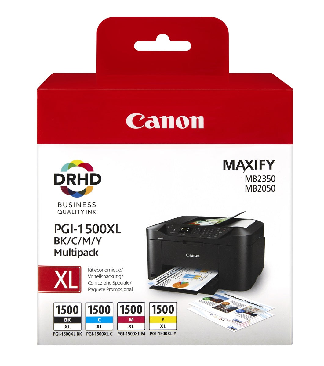 Canon 9182B004 PGI-1500XLMULTI Multipack cartuse cerneala (Bk+C+M+Y), 8714574623238