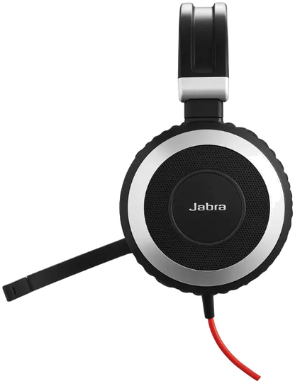 Jabra 7899-823-109 Casca EVOLVE 80 MS cu fir, Binaural, Over-the-Ear, conectare USB, 5706991017090